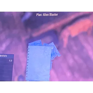 Alien blaster Xbox plan