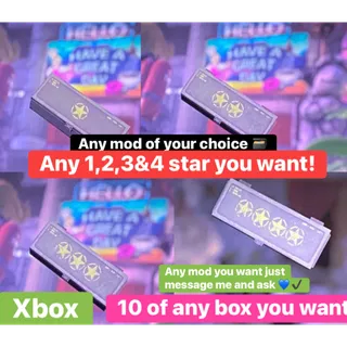 x10 box mod Xbox (any 1/2/3&4 star)