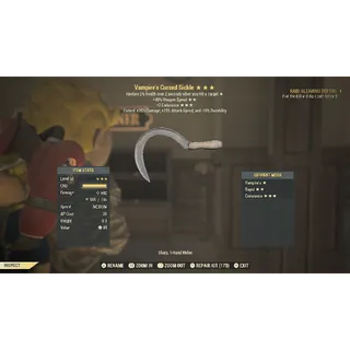 Vampires cursed sickle Xbox 