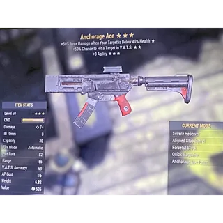 Anchorage ace level 50
