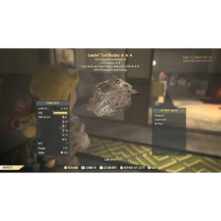 Leaded trail warden armor new xbox