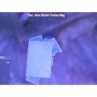 Alien blaster poison mag Xbox plan