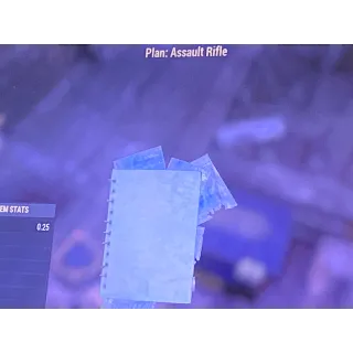 Assault rifle Xbox plan