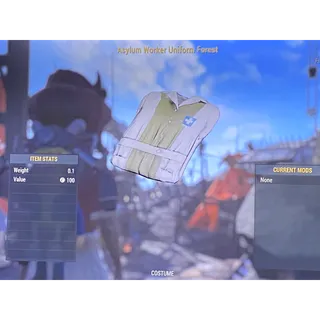 Asylum worker uniform forest xbox
