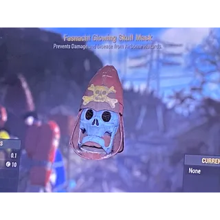 Fasnacht glowing skull mask xbox