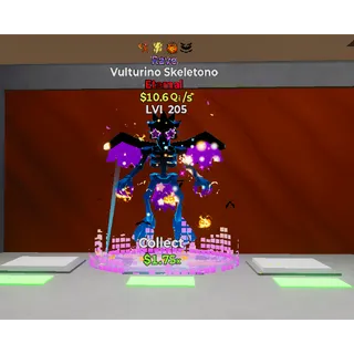 Vulturino skeletono Rave 4 traits