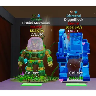 Rebirth 19 Fishini mechinini/diggo