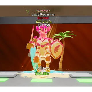 Lady Pegasina Summer Maxed 37.2Qi/s