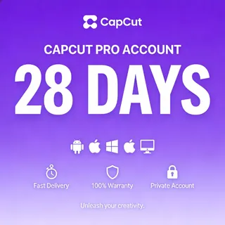 CapCut PRO 28 Days