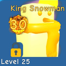 Pet Bgs Max King Snowman In Game Items Gameflip - roblox simulator snowman