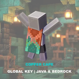 🔥 Minecraft Copper Cape Code | Twitch & TikTok Drops | Java & Bedrock | GLOBAL Code/Key