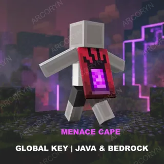 🔥 Minecraft Menace Cape Code | Official TikTok Drop | Java & Bedrock | GLOBAL Code/Key