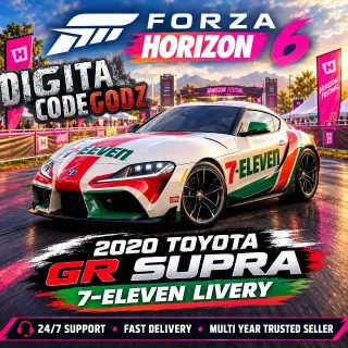 Forza Horizon 6 x  7-Eleven 2020 Toyota GR Supra LIVERY