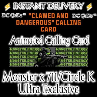 Call of Duty Black Ops 6 "Clawed and Dangerous" Ultra Exclusive