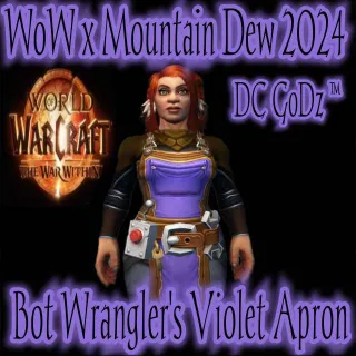 Wrangler's Violet Apron - World of Warcraft x Mountain Dew 2024