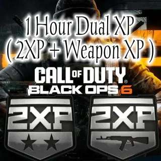 Call of Duty Black Ops 6 1 Hour Dual XP