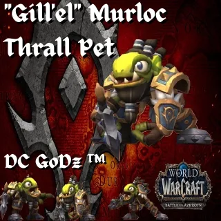 "Gill'el" Murloc Thrall Pet - World of WarCraft x Limited Exclusive