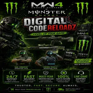 Call of Duty MW4 2026 x Monster Energy Promotion