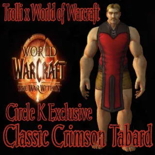 Classic Crimson Tabard