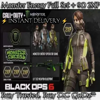 Call of Duty Black Ops 6 Monster Energy Set