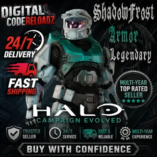 Halo Campaign Evolved ShadowFrost Armor Skin Variant