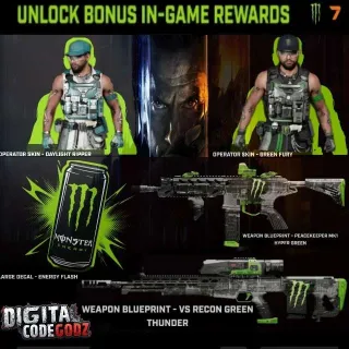 Monster Black Ops 7 Full Set Exclusive