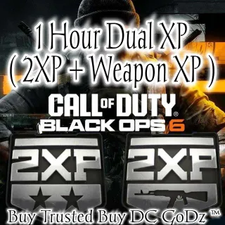 Call of Duty Black Ops 6 1 Hour Dual XP