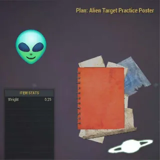 Alien Target Poster👽