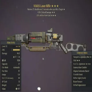 V5025 Laser Rifle Lvl35
