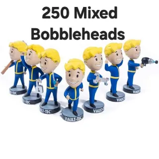 250 Mixed Bobbleheads