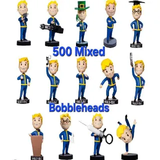 500 Mixed Bobbleheads