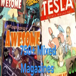 750+ Mixed Magazines