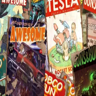 1,000+ Mixed Magazines