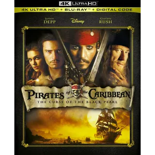 The Pirates Of The Caribbean - The Curse Of The Black Pearl 4K