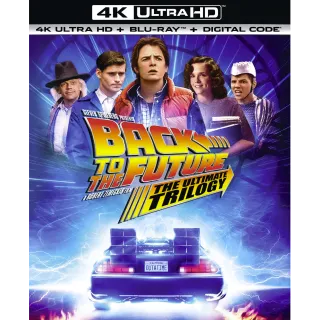 Back To The Future Trilogy 4k