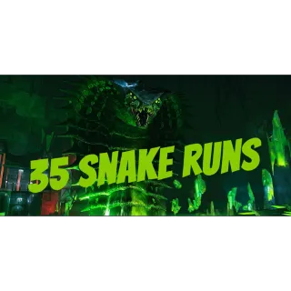 35 Snake Runs