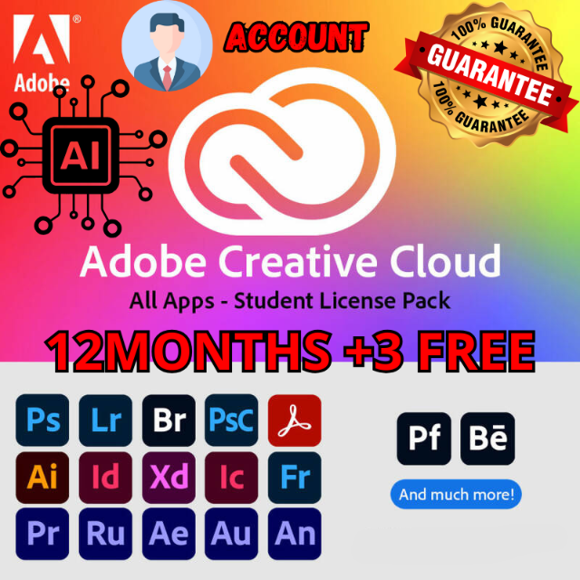 ADOBE CREATIVE CLOUD 12 MONTHS - Other - Gameflip