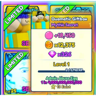 [BGSI] SHINY MYTHIC DEV GIFTBOX!!