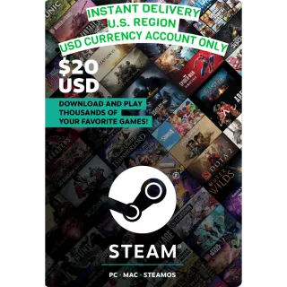 $20.00 Steam