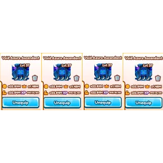 X4 VOID AZURE ASCENDANT