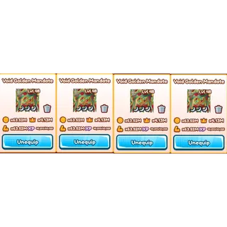 X4 VOID GOLDEN MANDATE