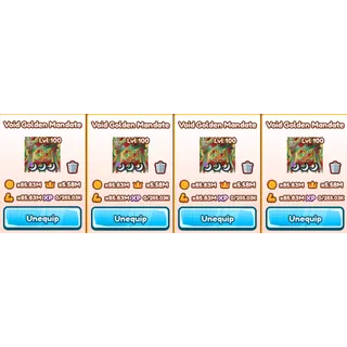 X4 VOID GOLDEN MANDATE