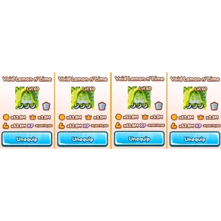 X4 VOID LEMON N' LIME