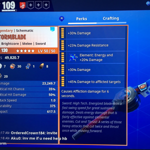 Stormblade Perks Fortnite Bundle Masamune And Stormblade 130 Articulos Digitales Gameflip