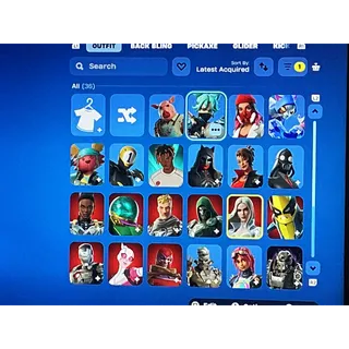 Fortnite account 36 skins and more  