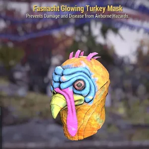 Glowing Turkey Mask