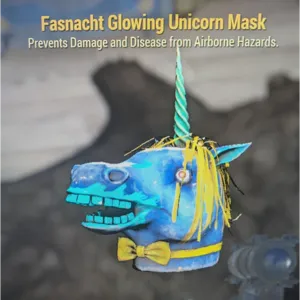 Glowing Unicorn Mask