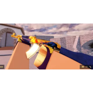 Counter Blox AK Lil Tim + Royal Gloves Combo