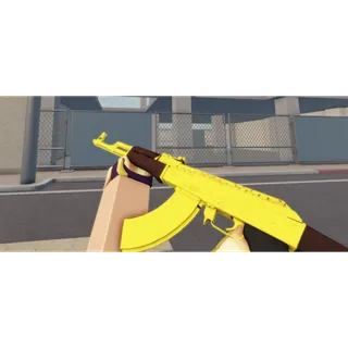 Counter Blox AK-47 Ylt + Royal Gloves Combo