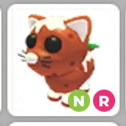 Neon Ride Pudding Cat